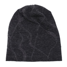 Load image into Gallery viewer, New Winter Fleece Hat Men Cotton Skullies Beanies Cap Fashion Male Knitted Beanie Geometric Print Hats Boys Knit Thick Warm Caps