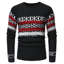 Load image into Gallery viewer, Men Sweater 2018 Fashion Round Neck Pullover Christmas